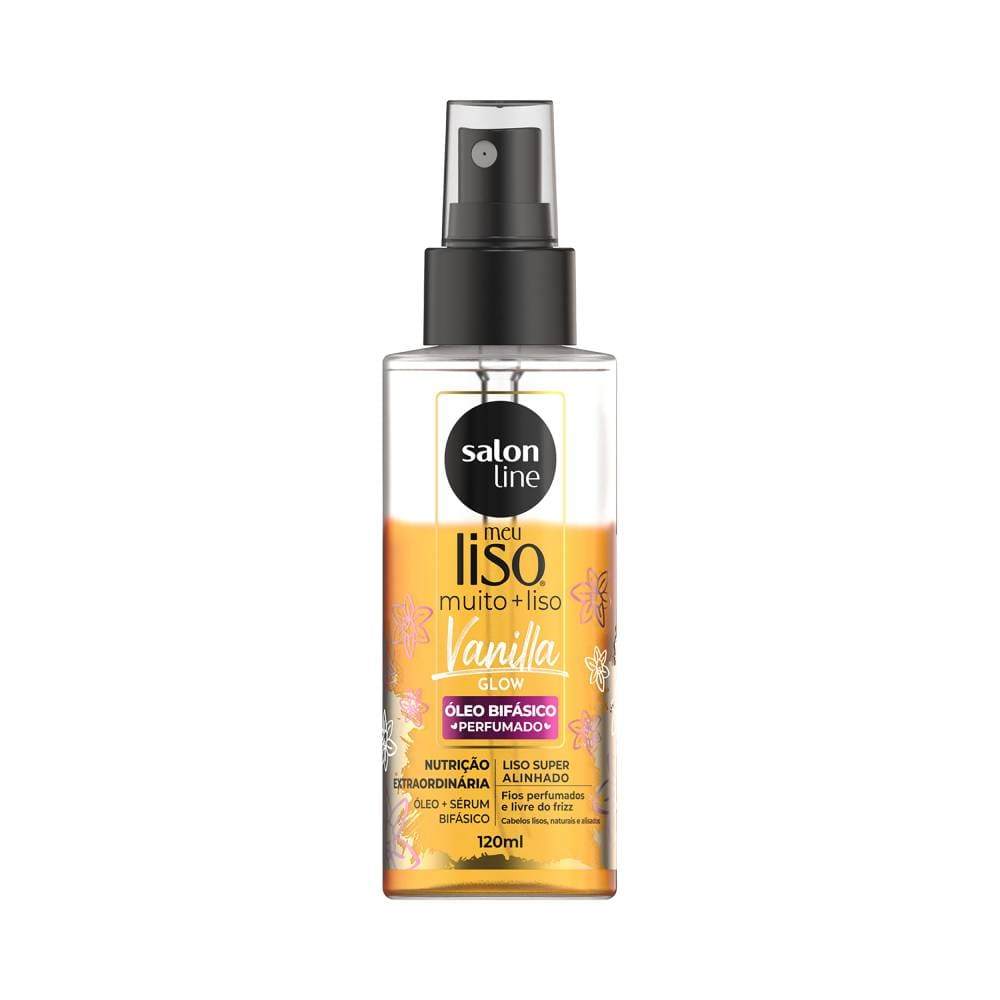 Óleo Bifásico Salon Line Meu Liso Muito + Liso Vanilla Glow 120ml