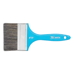TRINCHA/PINCEL 4, PARA TINTAS LATEX E ACRILICAS, CERDAS MISTAS, CABO DE PLASTICO, 1PC // MTX