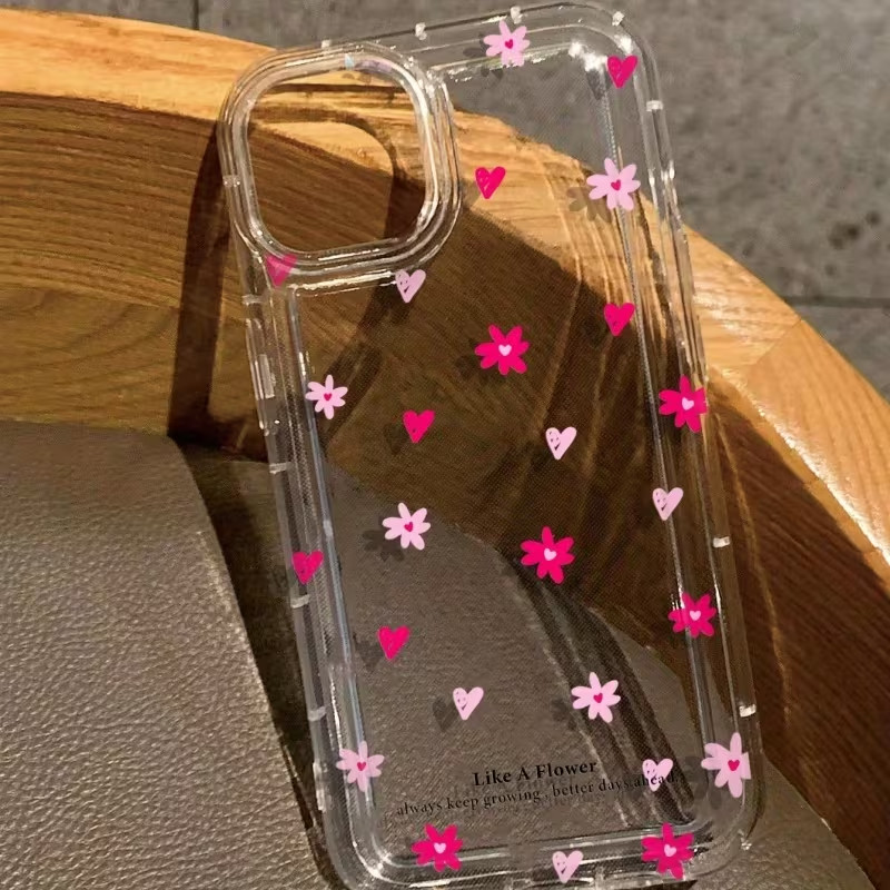 Capinha Capa Material transparente TPU Flor da Sorte Samsung A04 A05 A15 A23 A32 A34 A35 A50 A52 A55 A72