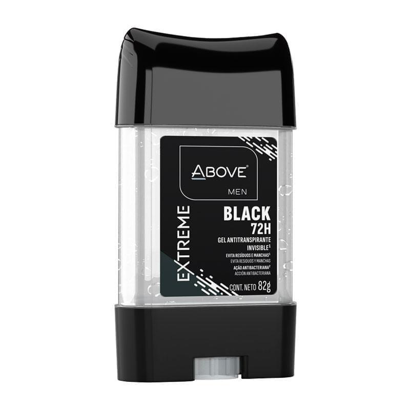 Desodorante Antitranspirante Stick em Gel Above Men Extreme Black 72h 82g em Oferta na Shopee
