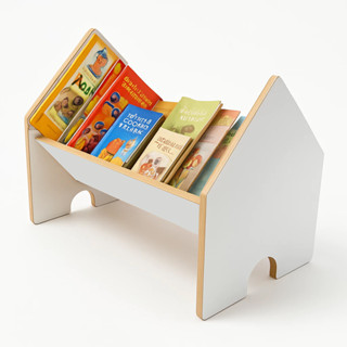 Estante de Livros Infantil MDF Casa – Organização Montessori para Quarto Infantil em Oferta na Shopee