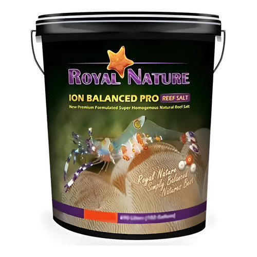 Sal Royal Nature Ion Balanced Pro 10kg Balde Aquário Marinho