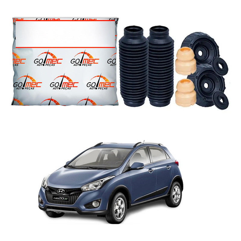 Kit Batentes Dianteiro Hb20x 1.6 2012 A 2015 em Oferta na Shopee