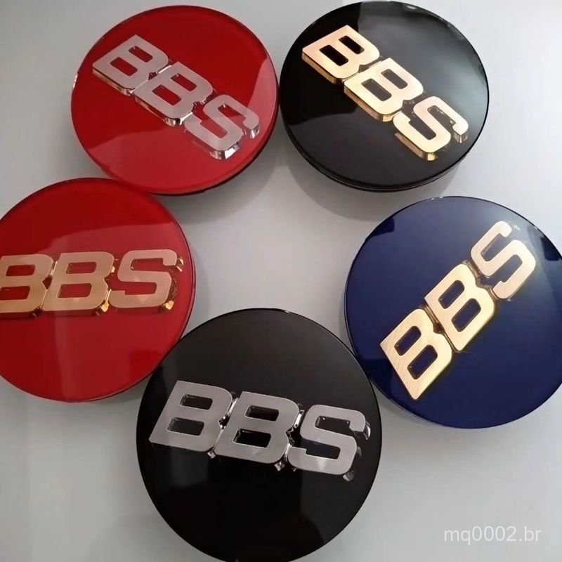 Tampa de Cubo de Roda BBS Modificada de 56mm, Tampa Central de Roda de 70mm, Capa de Roda de Acrílico com Logo de Alta Q