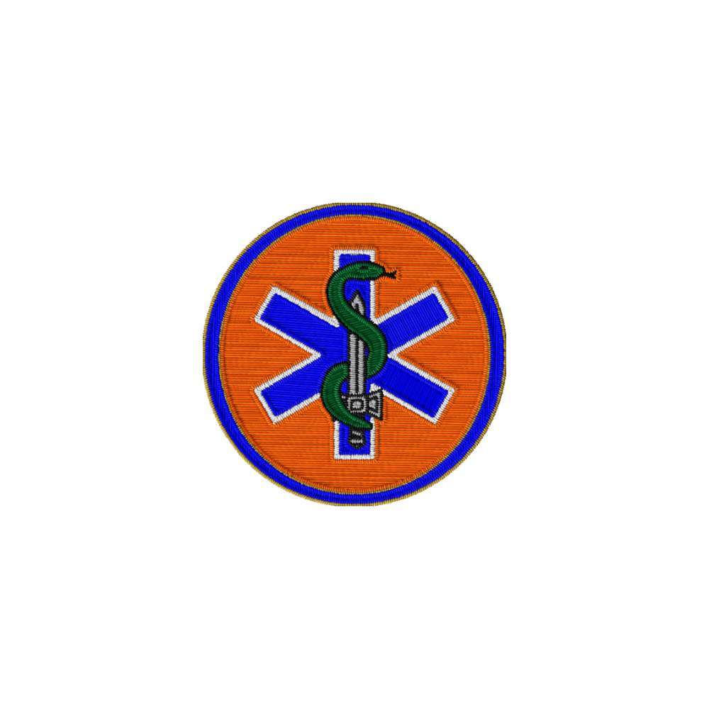 Distintivo Bordado de Gorro Colorido - Saúde Operacional