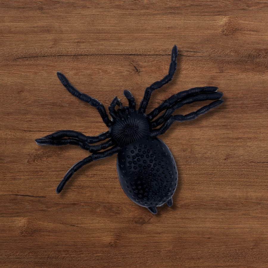 Brinquedo Inseto Gruda "Sticky" - Aranha - 6x6cm - 1 unidades - Royal Toys - Rizzo