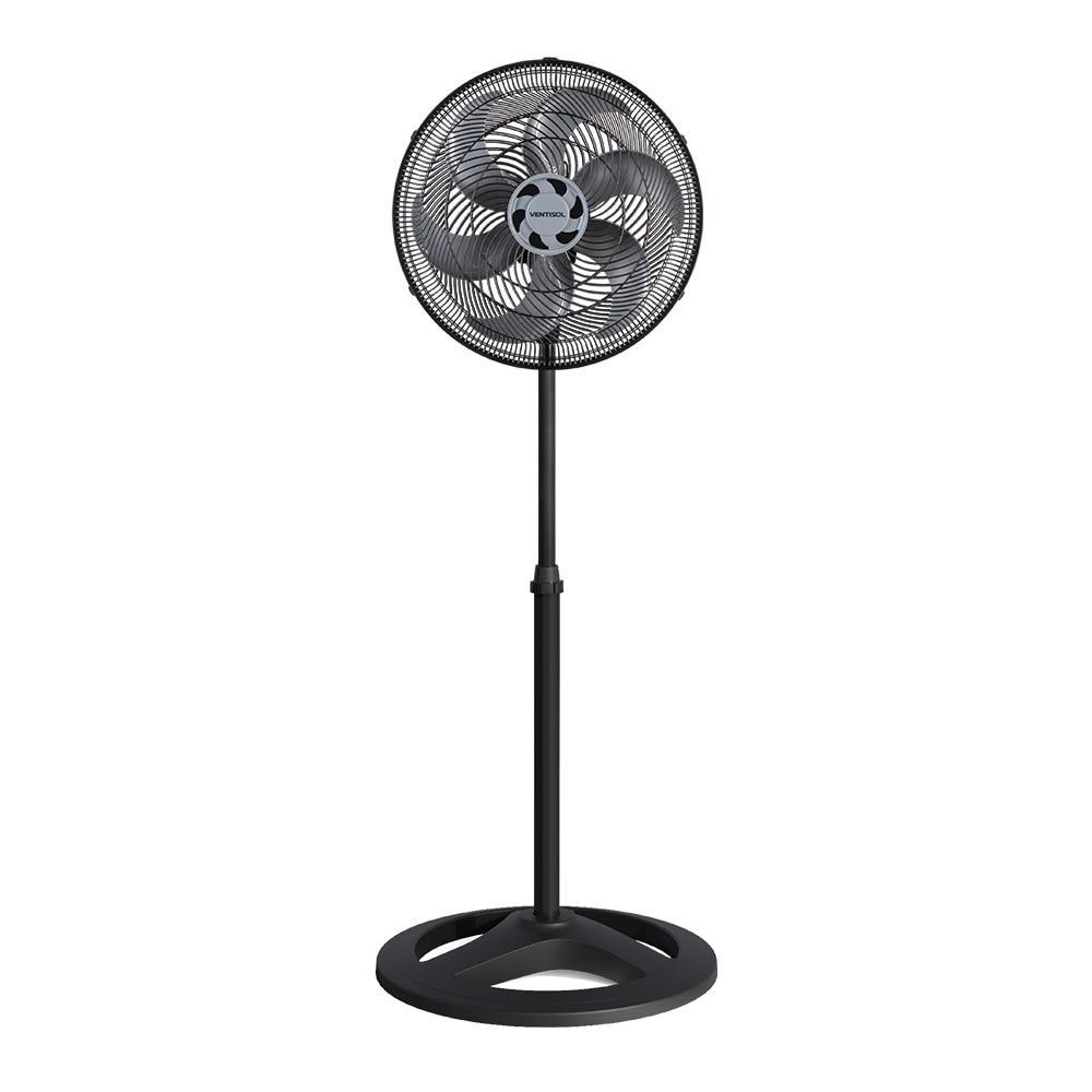 Ventilador de Coluna 40cm Turbo 6 Pás Preto Ventisol em Oferta na Shopee