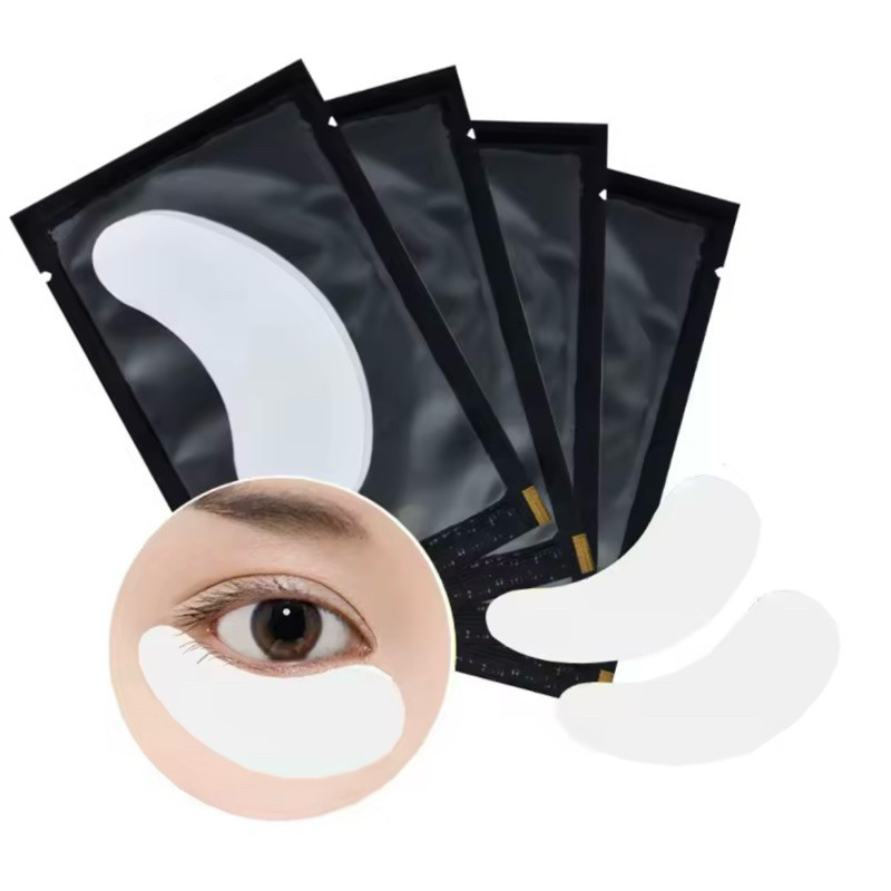 150 Pares Pads Protetor Pálpebras Preto Extensão de Cílios Lash Volume Brasileiro Egípcio