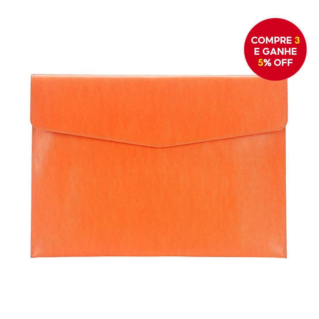 Bolsa de Couro para Documentos, Pasta de Couro A4, Organizador de Documentos, Pasta Executiva de Grande Capacidade para