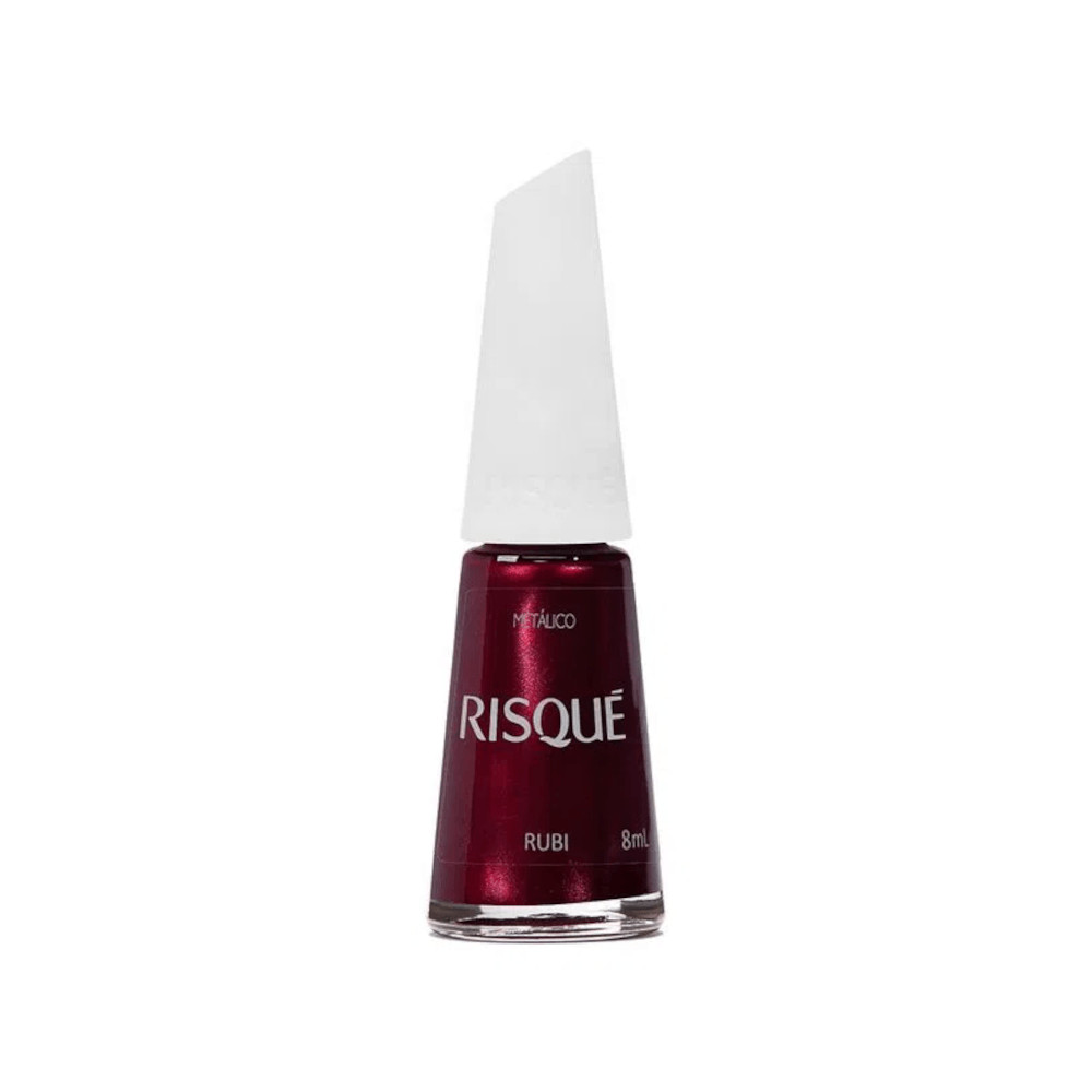 Esmalte Risqué Metálico Rubi em Oferta na Shopee
