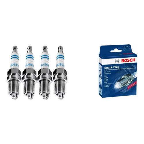 Jogo Vela Bosch Novo Uno Vivace Way 1.0 8v 2010 2011 A 2016
