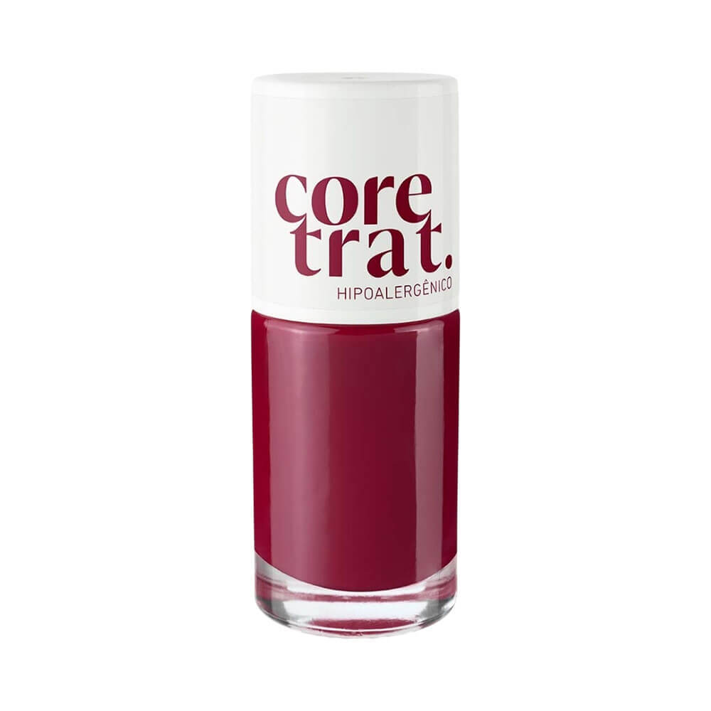 Esmalte Blant Coretrat Cremoso Vermelho Canela