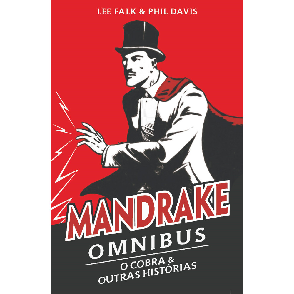 Capa do livro Comics - O Mandrake omnibus Phil Davis - por Lee Falk - Mythos Editora