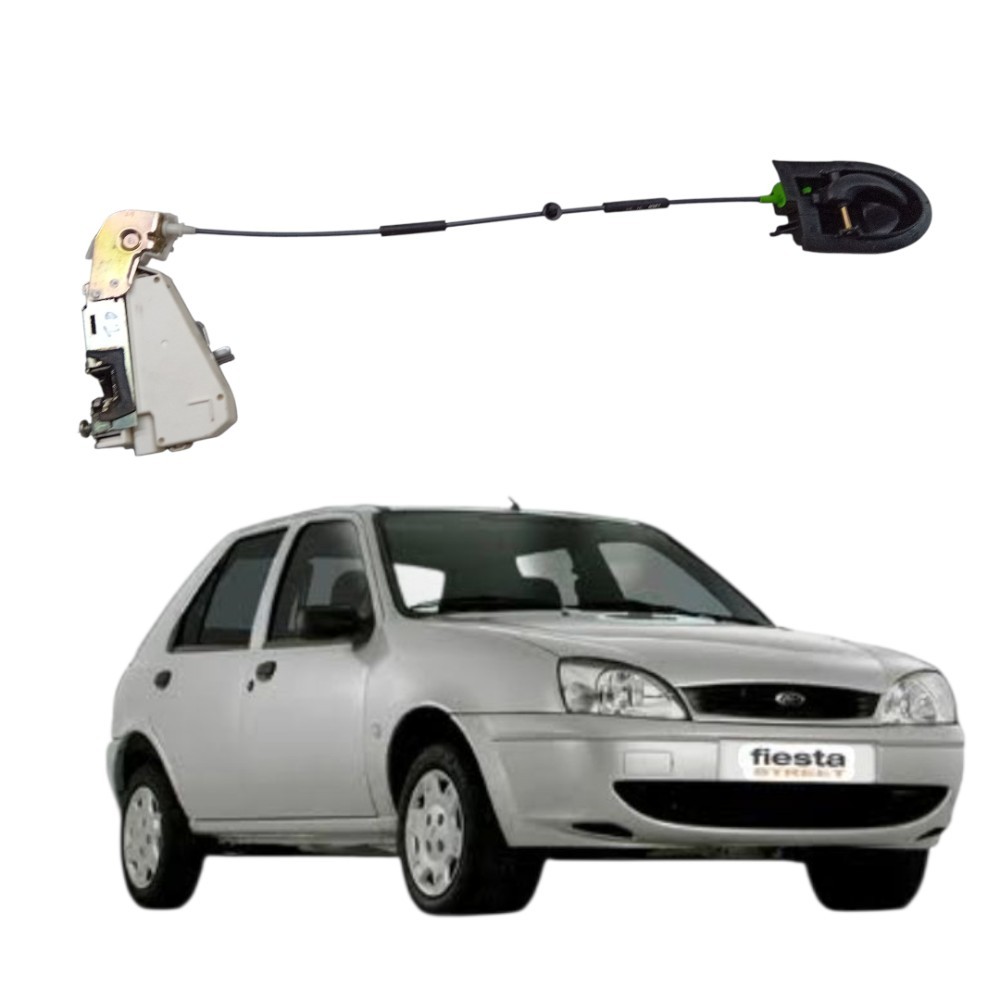 Fechadura porta traseira direita ford fiesta street 2006 1.0