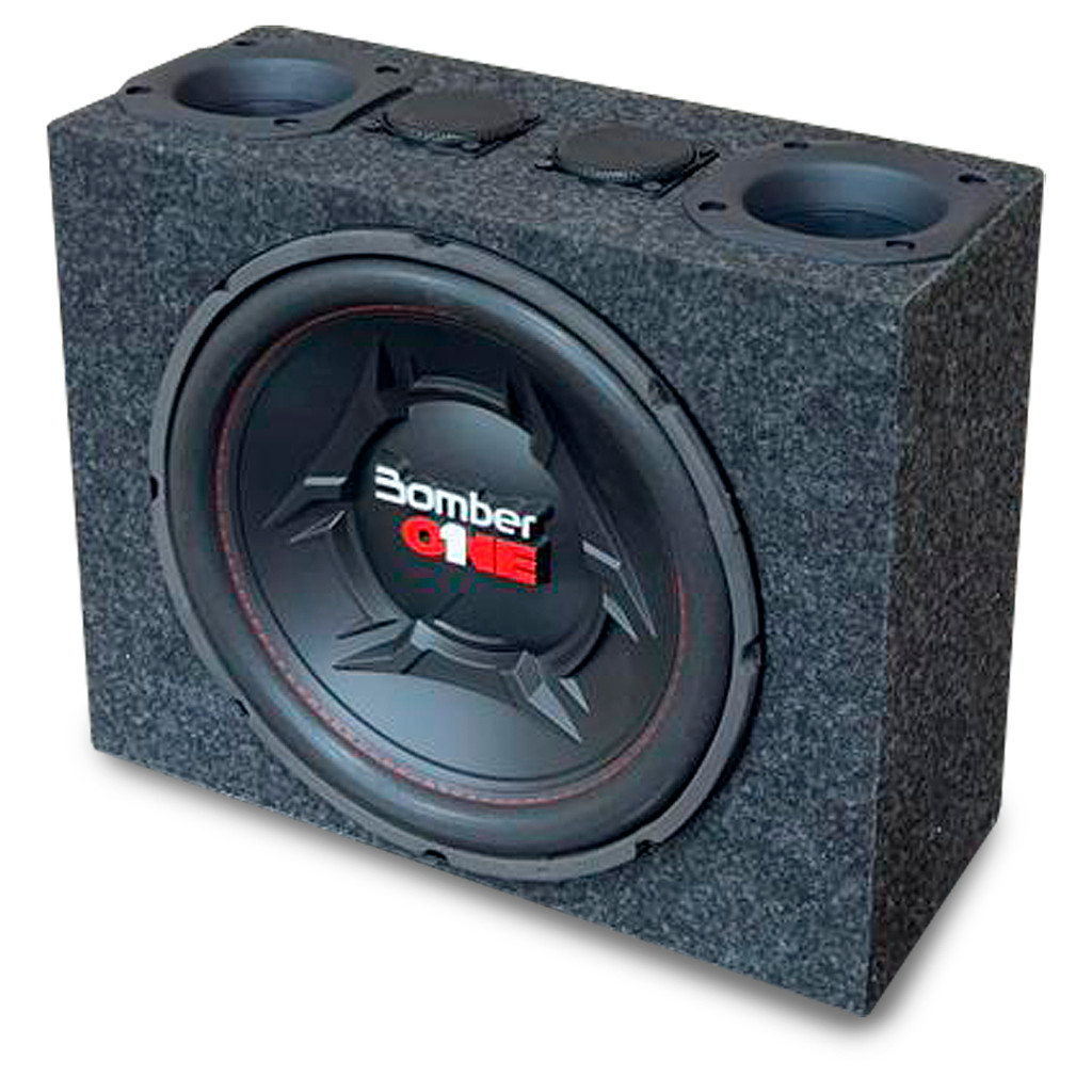 Caixa Trio Slim 12 Bomber One 200W – Som Completo