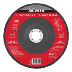 DISCO FLAP, GRAO 24, 180 X 22,2 MM, 1PC // MTX