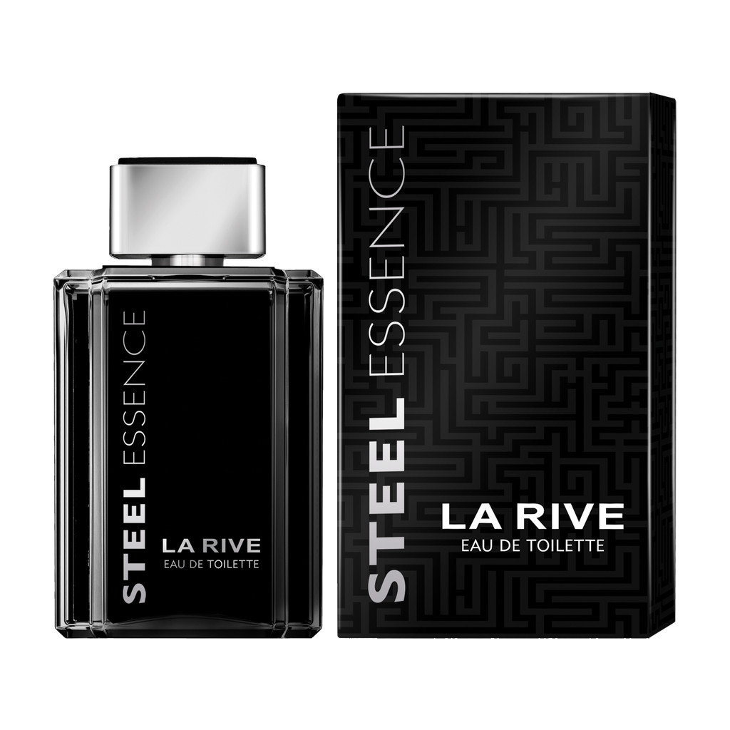 Perfume La Rive Steel Essence Masc 100ml em Oferta na Shopee