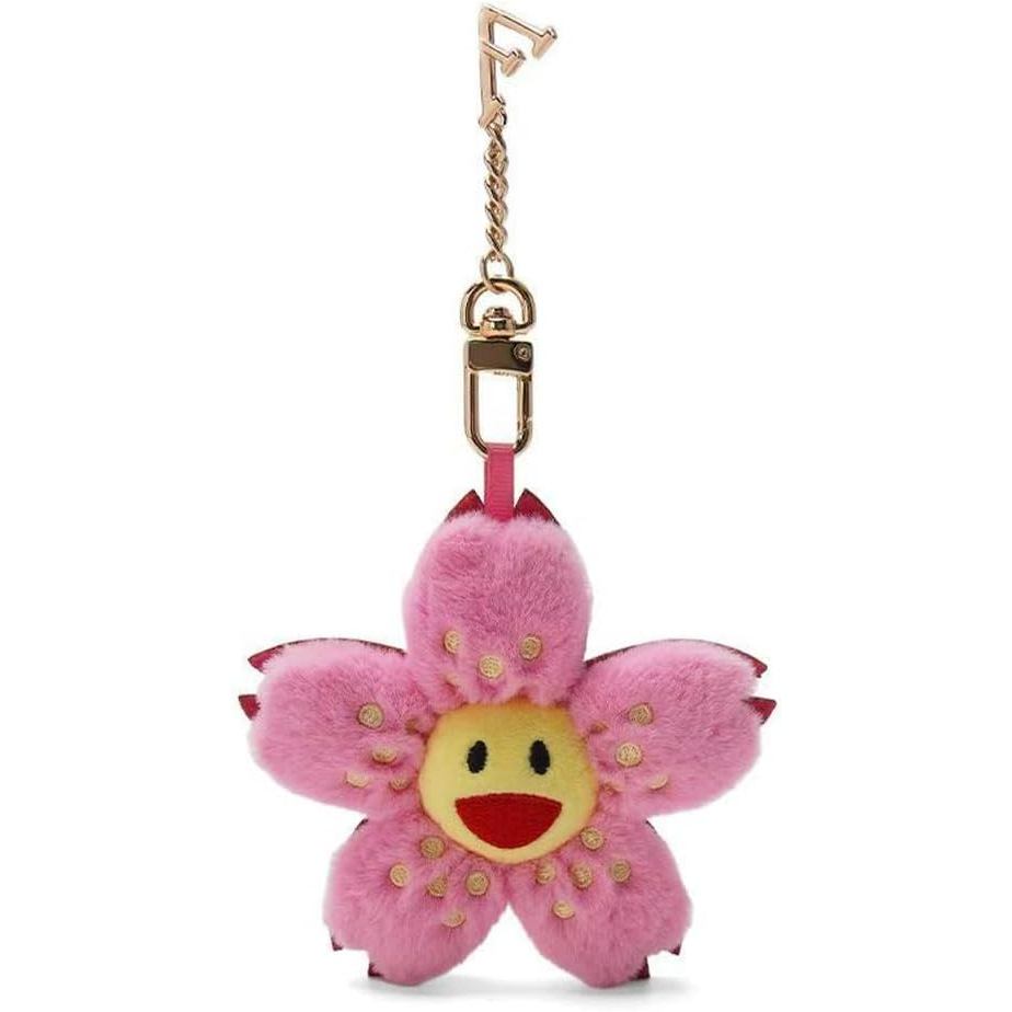 Chaveiro De Pelúcia Flor De Cerejeira Rosa-Pingente De Bolsa De Floral , Lindo Presente De Aniversário Para Meninas Com 