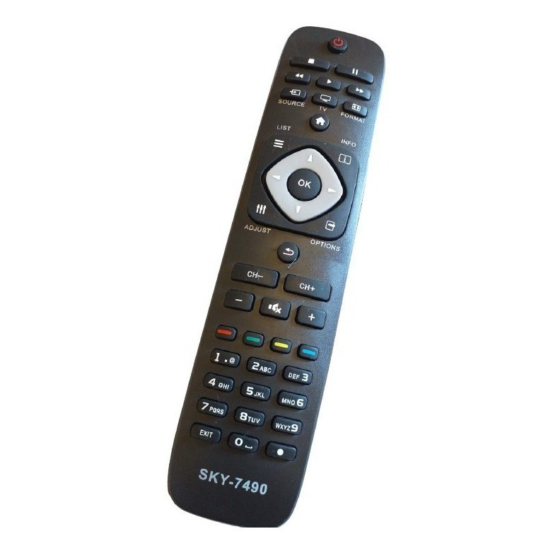 Controle Tv Philips Led Sky-7490