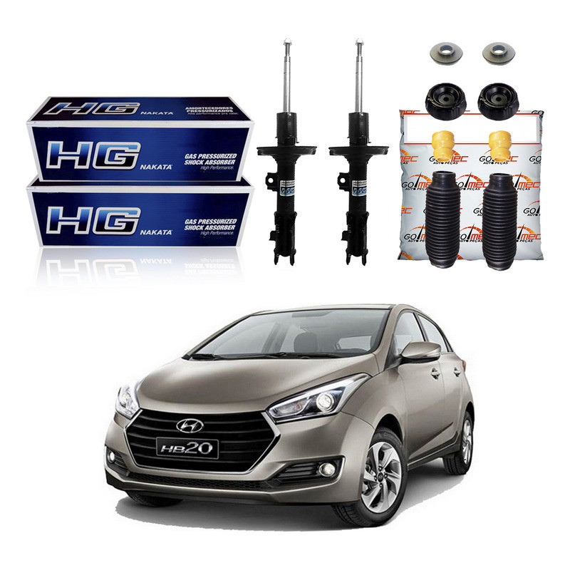 Kit Amortecedor Dianteiro Hb20 1.0 1.6 2016 A 2019 em Oferta na Shopee