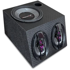Caixa Trio Completa para Som Automotivo com Subwoofer 12″ Pioneer + Par Alto-falantes 6×9″ Pioneer