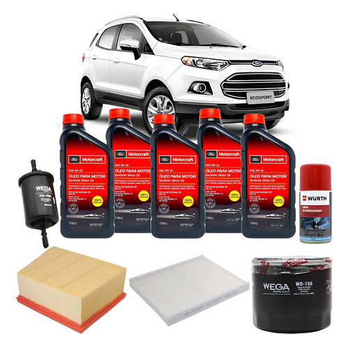 Kit Revisão Motorcraft 5w20 Ecosport 2.0 16v 2017 Em Diante