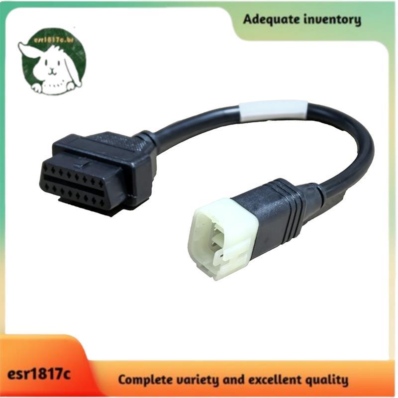OBD2 6 Pinos Para 16 Conector Cabos Adaptadores De Diagnóstico Ferramenta De Motocicleta