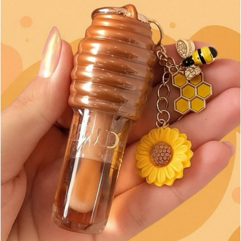 Brilho Labial Hidratante para um Brilho Radiante | Cria lábios macios e naturais, vem com um chaveiro. em Oferta na Shopee