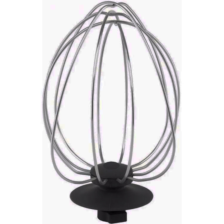 Batedor Leve para Claras Batedeira Planetária Premium Inox Ichef / Inox Red Ichef - Polishop - Original - Preto