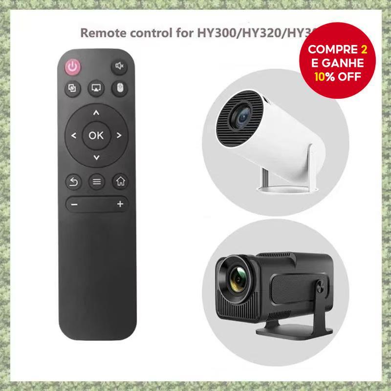 Projetor Portátil De Controle Remoto Universal Com Função De Mouse Adequado HY300 HY300Pro HY320