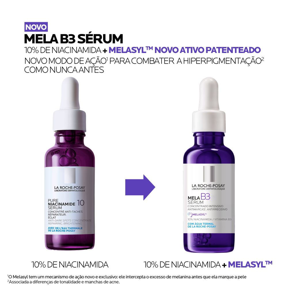 Detalhes do Sérum Concentrado Intensivo La Roche-Posay Mela B3 30ml