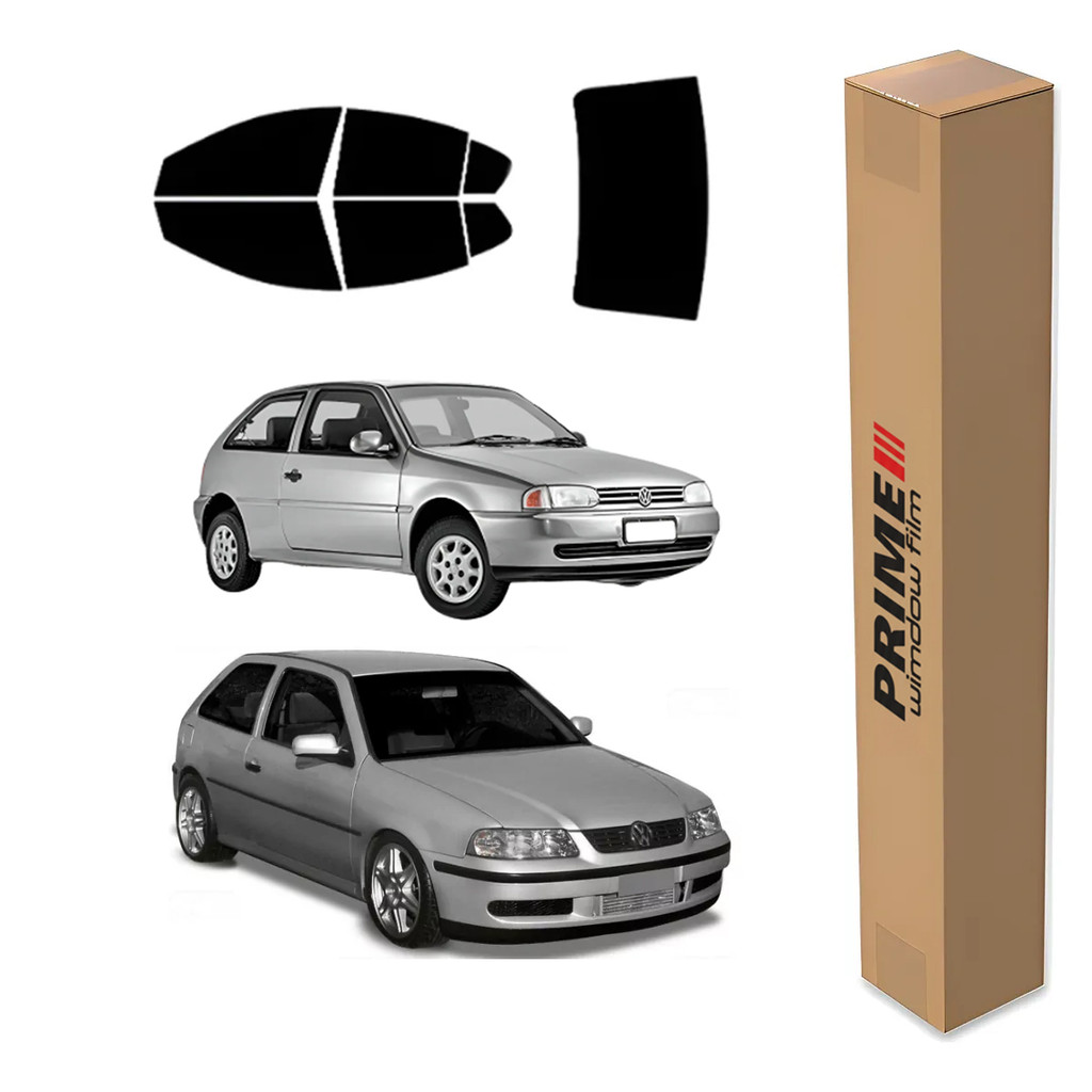 Insulfilm Gol G2 G3 1995 a 2005 2 portas G5 G20 G35 Carbon