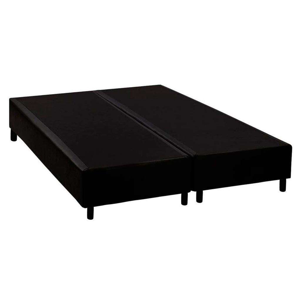 Cama Box Base King Universal Courano Black (193x203x20) - Costa Rica em Oferta na Shopee