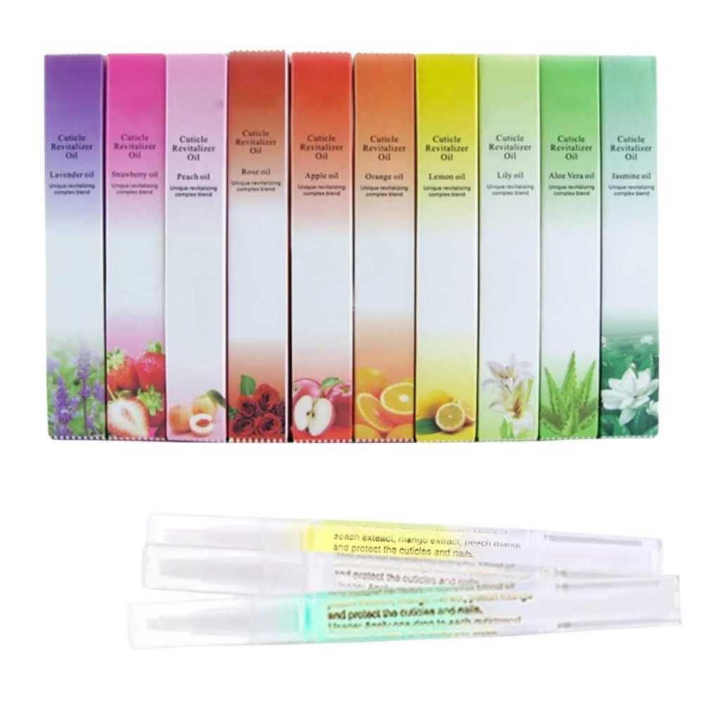 Kit com 10 Caneta Óleo Hidratante Cutícula Manicure Revitalizador Unhas em Oferta na Shopee