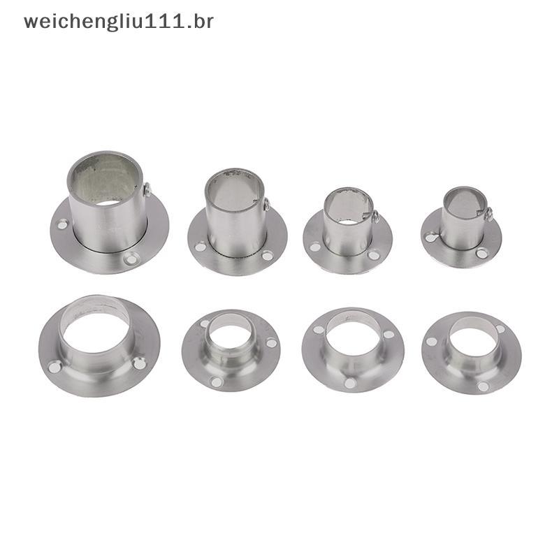 # weicheng Assento De Flange De Aço Inoxidável Para Cortina De Guarda-Roupa , Haste De Pano , Tubo Redondo , Suporte De 