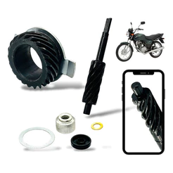 Engrenagem Velocimetro Titan 125 2000 A 2004 Fan Ate 2008