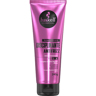 Supermáscara Disciplinante Antifrizz 240gr Haskell em Oferta na Shopee