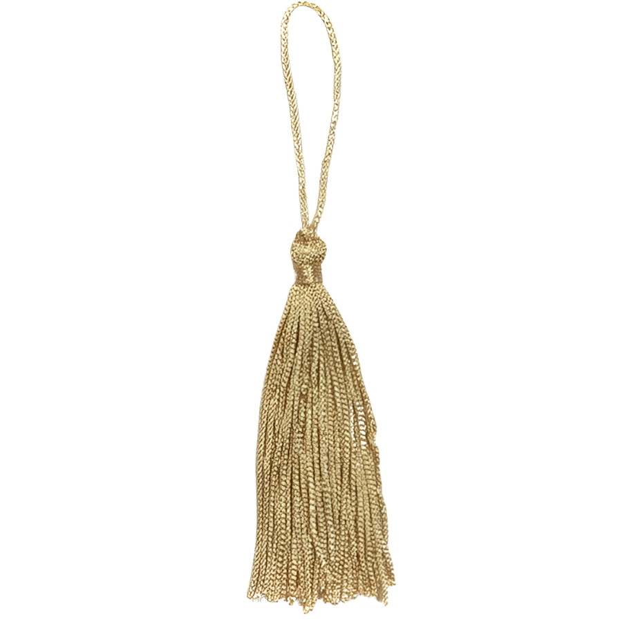 Tassel Decorativo Artesanal - Ouro - 13cm - 12 unidades - Artlille - Rizzo