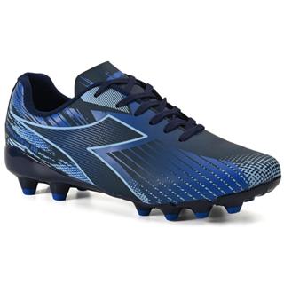 Chuteira Infantil Diadora Squadra III Campo Marinho e Prata em Oferta na Shopee