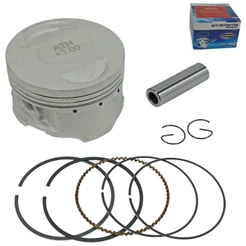 Kit Pistão Anéis Moto 3.00mm Cg 125 Cargo Titan Ks Es Kse 2002 2003 2004 Cg 125 Fan 2005 a 2006 2008