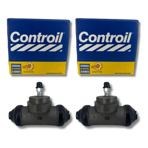 Par Cilindro Freio Traseiro Fusca 1300 1500 1600 4 Furos em Oferta na Shopee