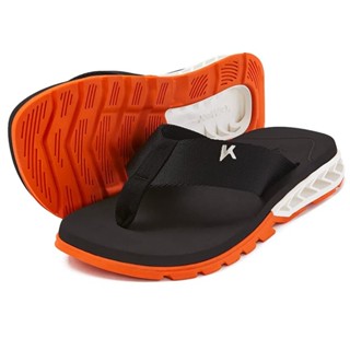 Chinelo Kenner Rakka Masculino - Preto e Laranja em Oferta na Shopee