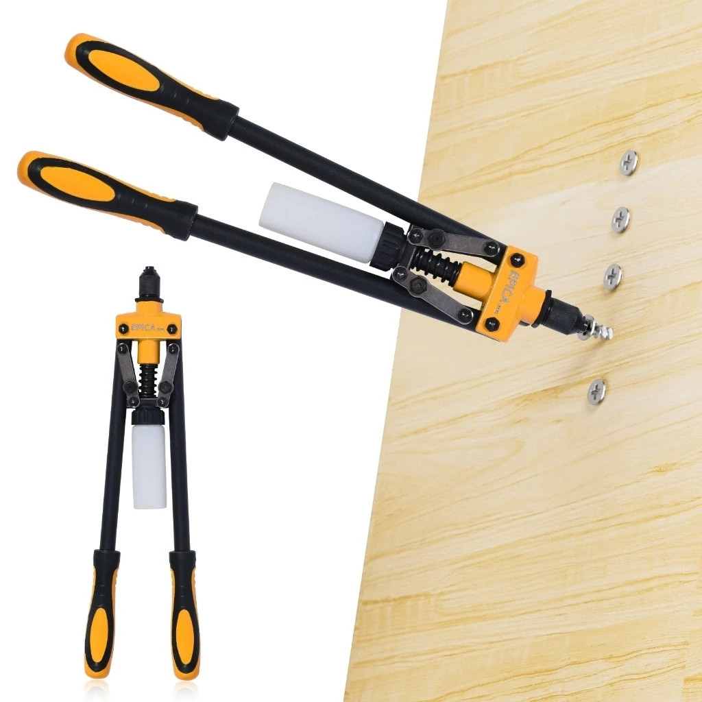 EPICA STAR Alicate Rebitador Alavanca 5 Bicos Rebites Profissional 17"
