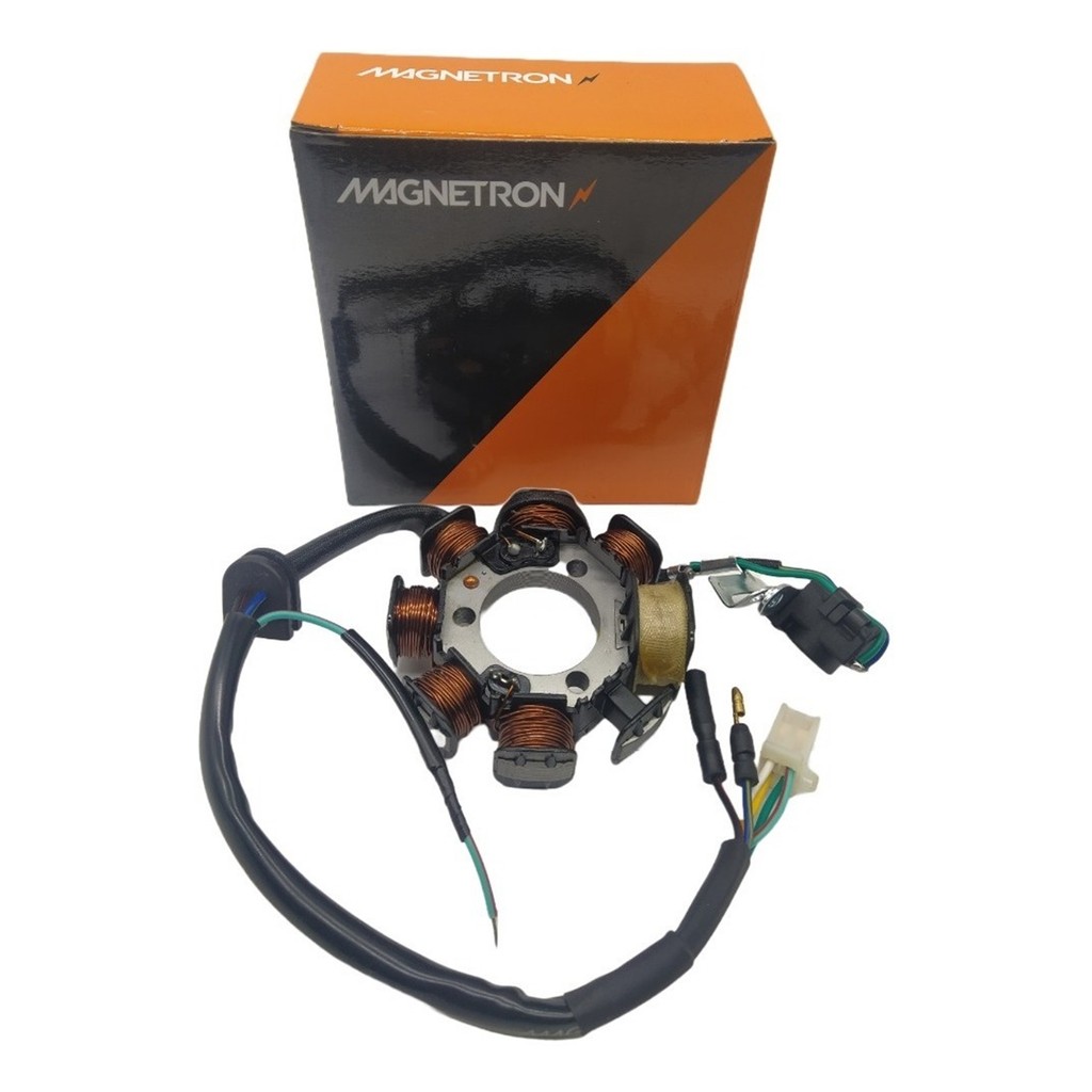 ESTATOR MAGNETO MAGNETRON HONDA XLR125 2001 - 2002 / TITAN 125 2002 COM BOBINA DE PULSO