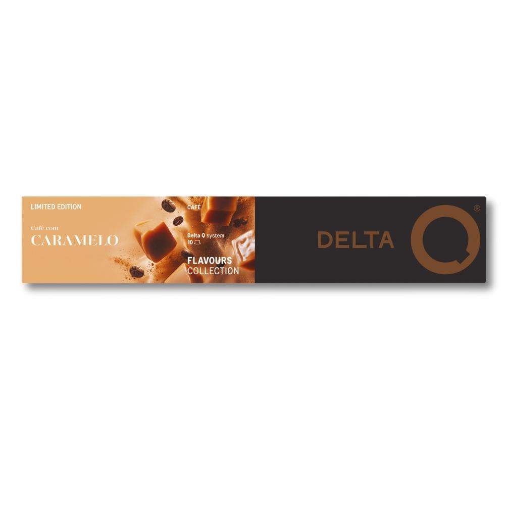 10 Cápsulas Café Delta Q Caramelo em Oferta na Shopee