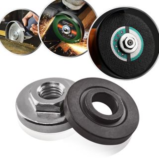 Porca Flange Rosca Aperto M10 Esmerilhadeira Lixadeira Politriz Disco Rebarbadora Universal Sextavada Angular Trava Fixa em Oferta na Shopee