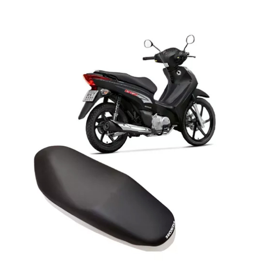 CAPA DE BANCO BIZ125 125+ 2009 10 11 12 13 14 15 2016 PRETO em Oferta na Shopee