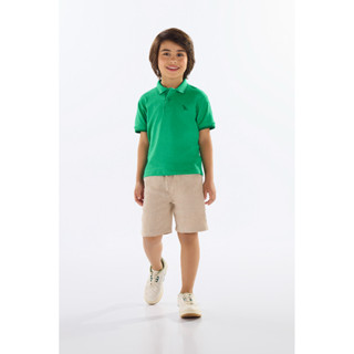 Conjunto Infantil com Polo e Bermuda Quimby em Oferta na Shopee