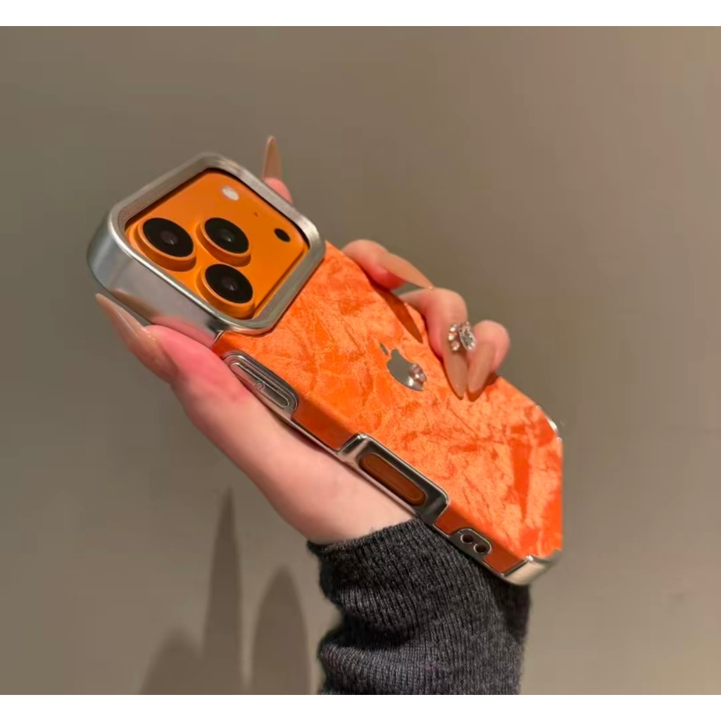 Capa Protetora De Couro De Luxo Adequada Para iPhone 11 12 13 14 15 Plus 16 17 Pro Max em Oferta na Shopee