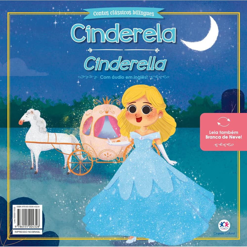 Cinderela e Branca de Neve | Contos Clássicos BILÍNGUES | Áudio em INGLÊS